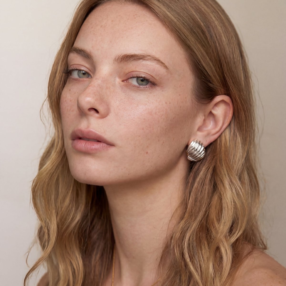 Pendientes Concha Abanico - LePetiteMarie