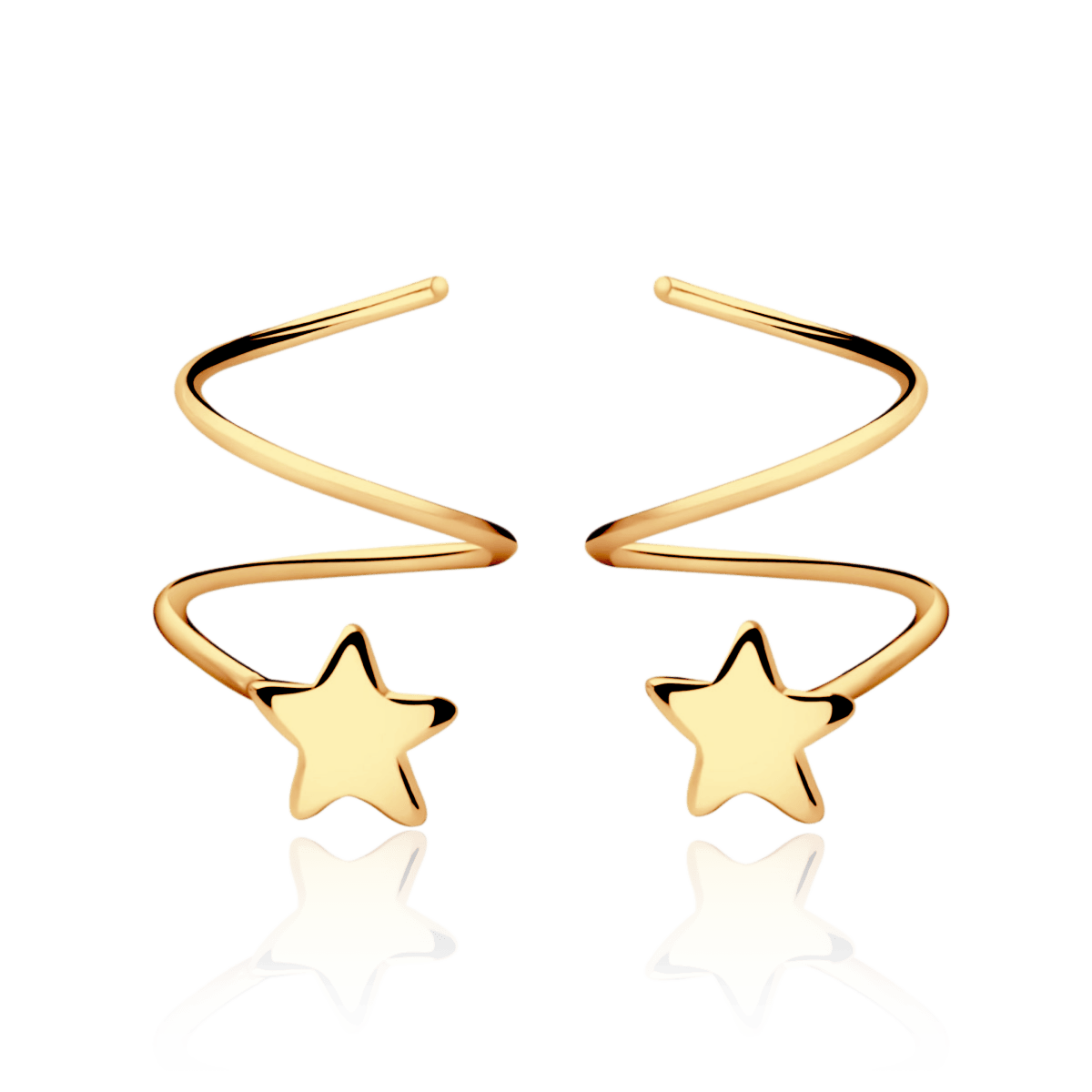 Pendientes Estrella Espiral - LePetiteMarie