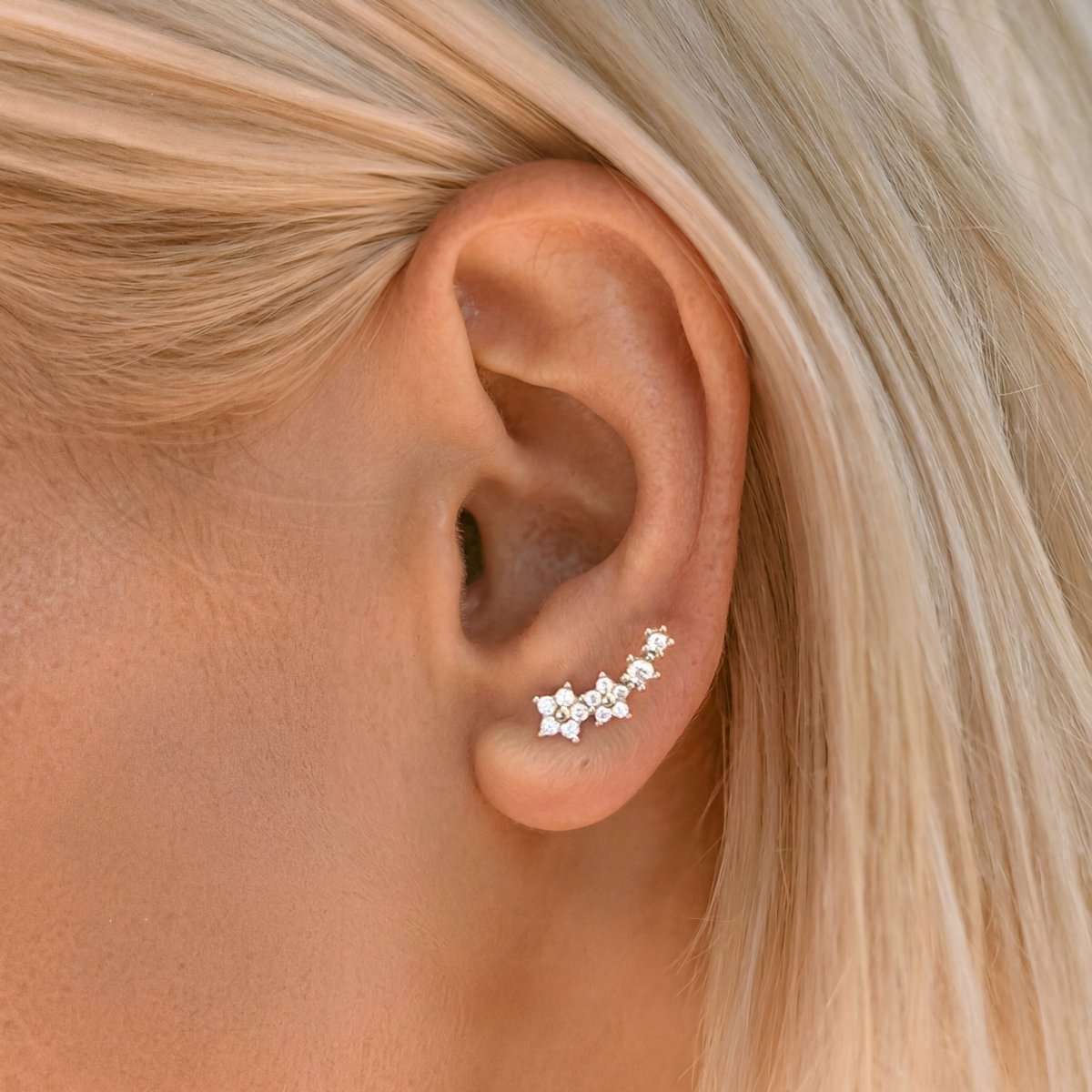 Pendientes Flores Blancas - LePetiteMarie