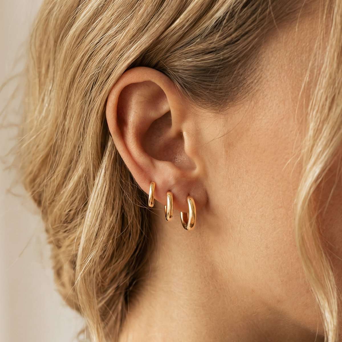 Pendientes Glorietas Acero - LePetiteMarie