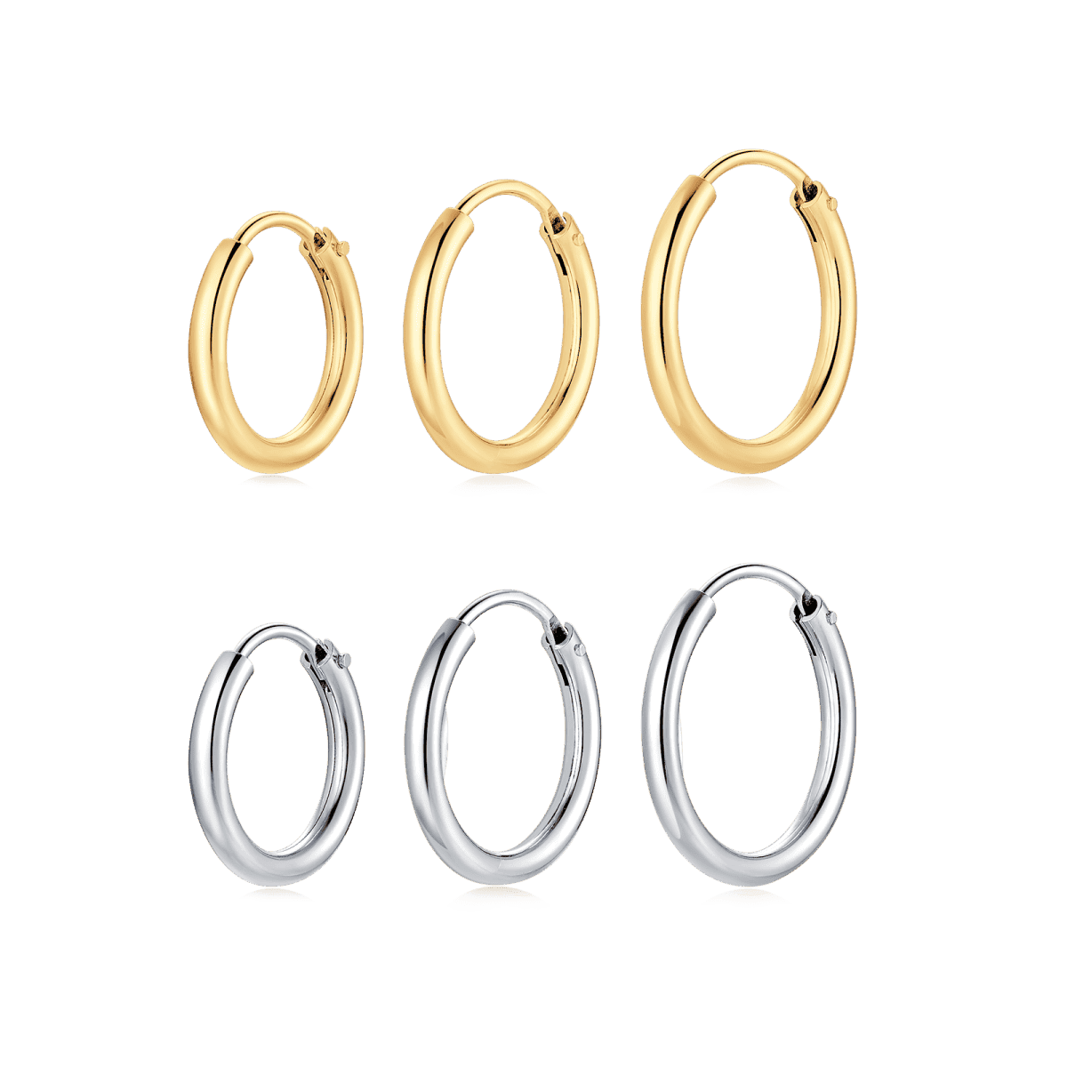 Pendientes Glorietas Plata - LePetiteMarie
