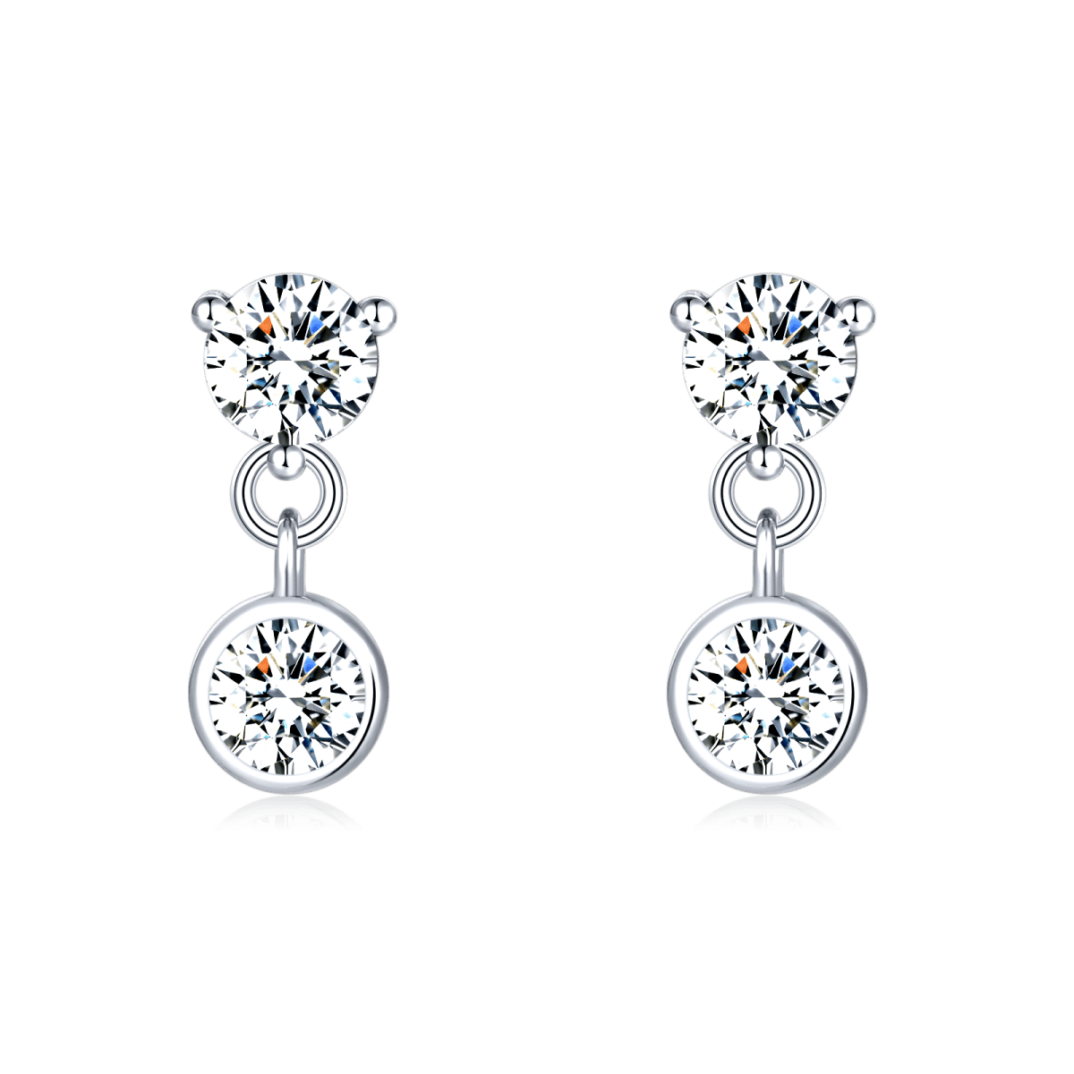 Pendientes Gotas Brillantes - LePetiteMarie