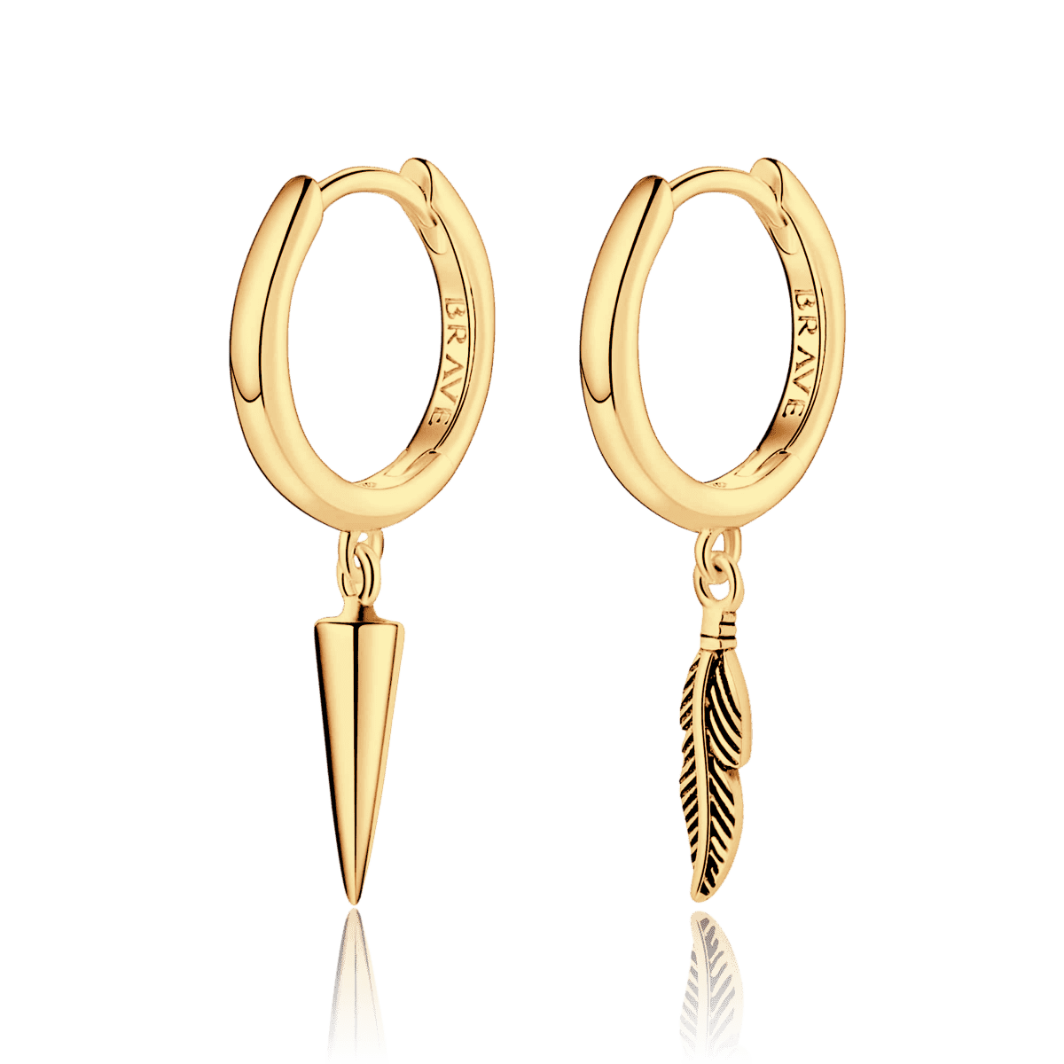 Pendientes Hombre BRAVE Erratic - LePetiteMarie
