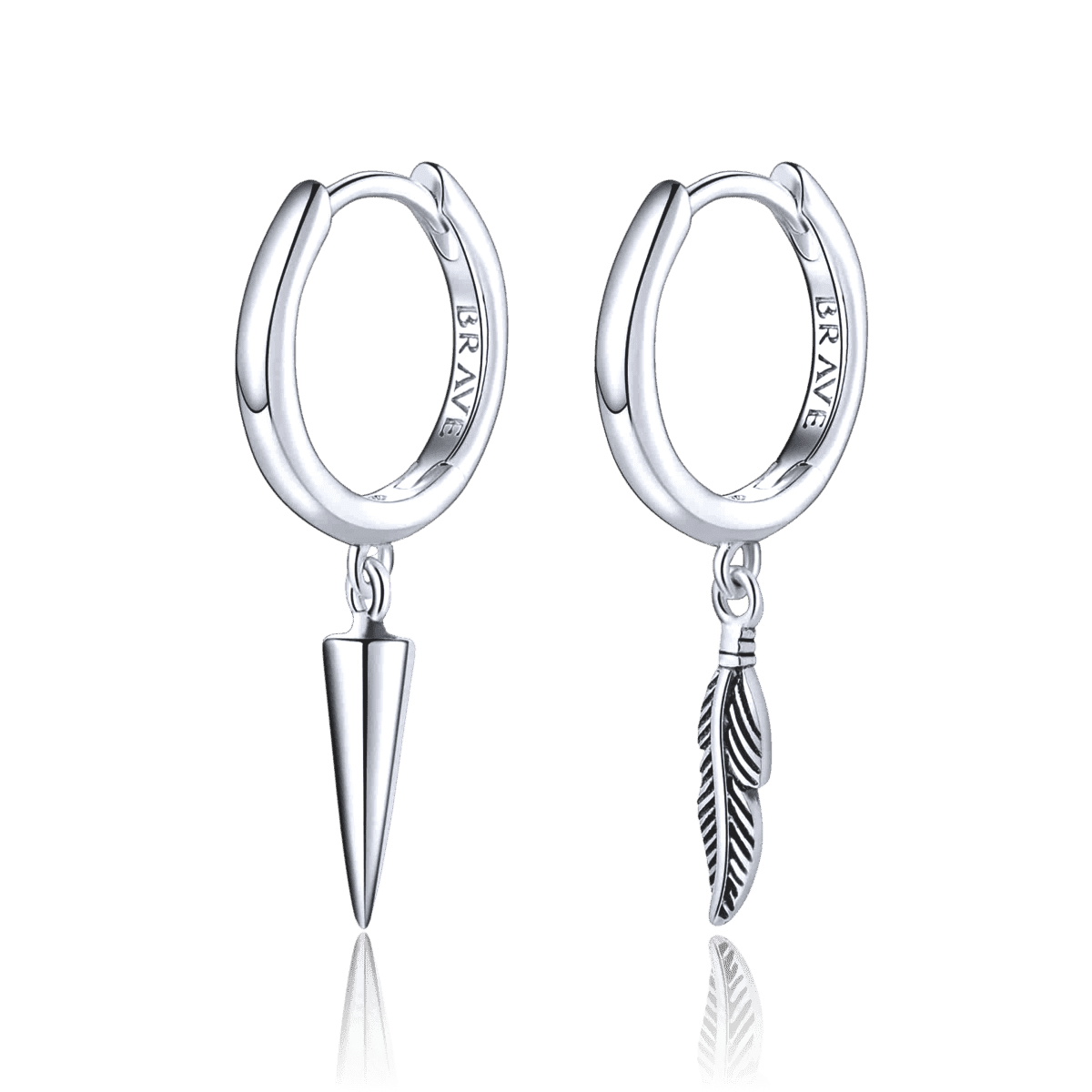 Pendientes Hombre BRAVE Erratic - LePetiteMarie
