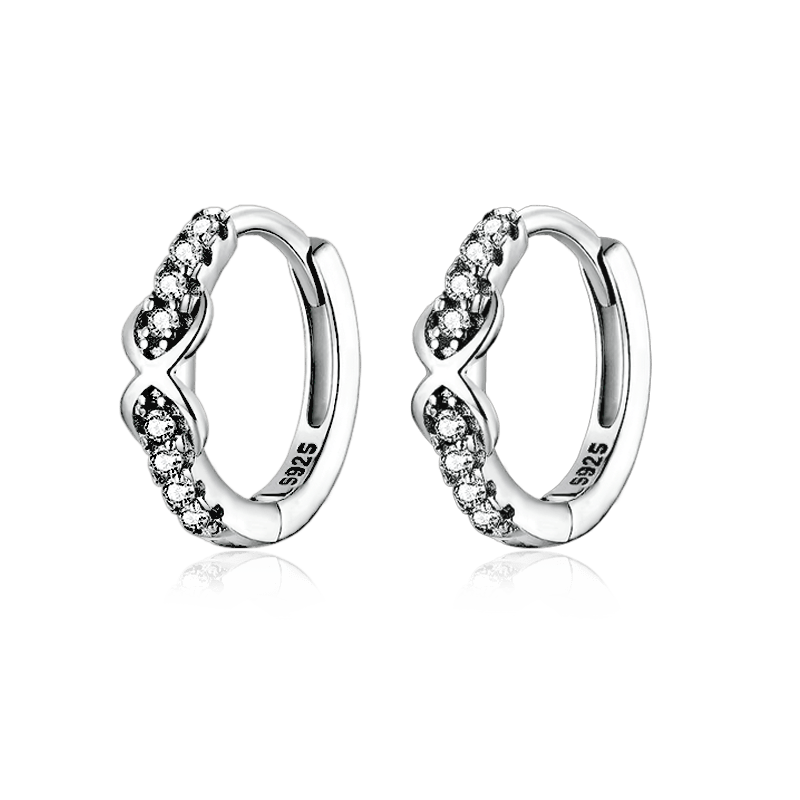 Pendientes Infinitos Brillantes - LePetiteMarie