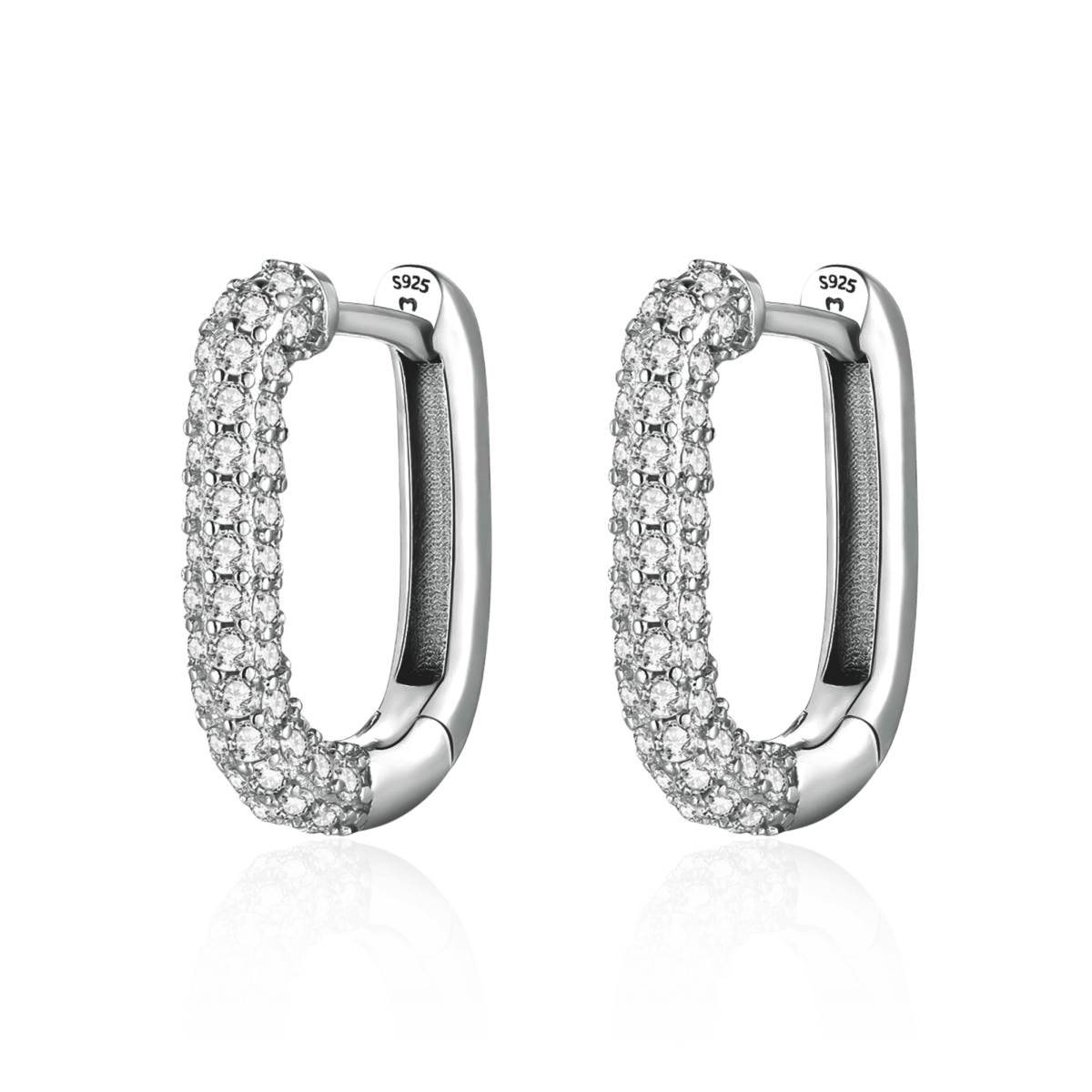 Pendientes Lateral Brillante - LePetiteMarie