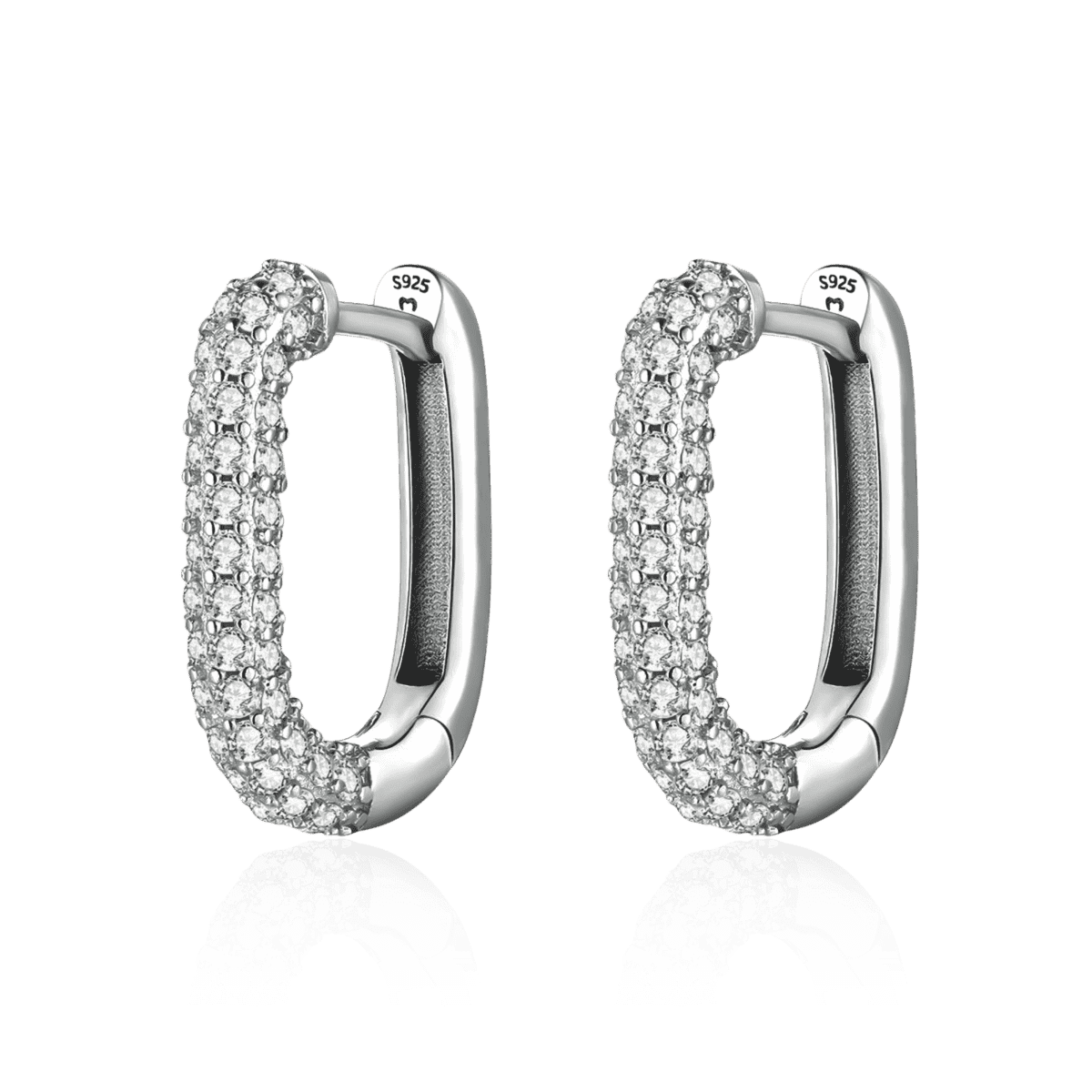 Pendientes Lateral Brillante - LePetiteMarie