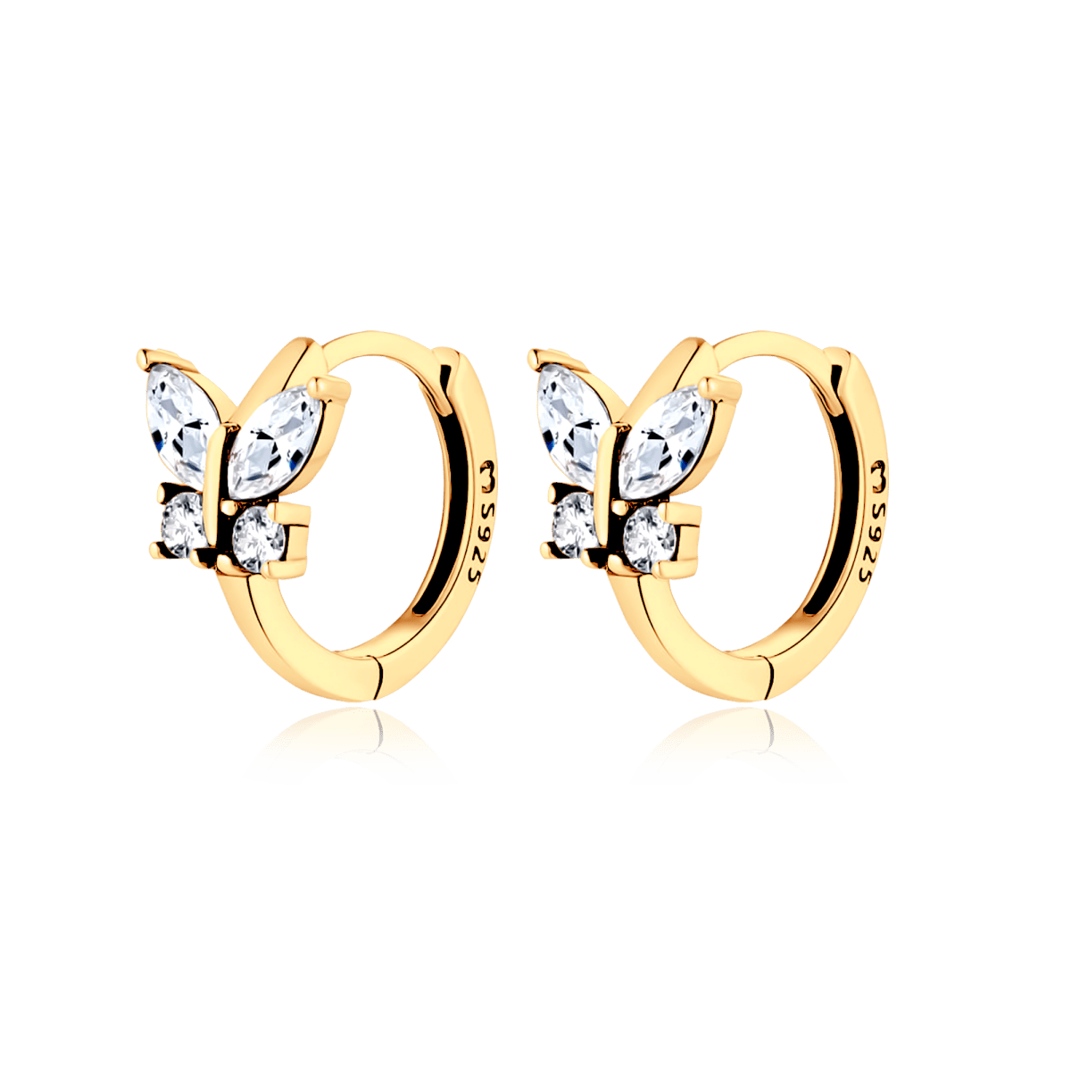 Pendientes Mariposa Cristal - LePetiteMarie