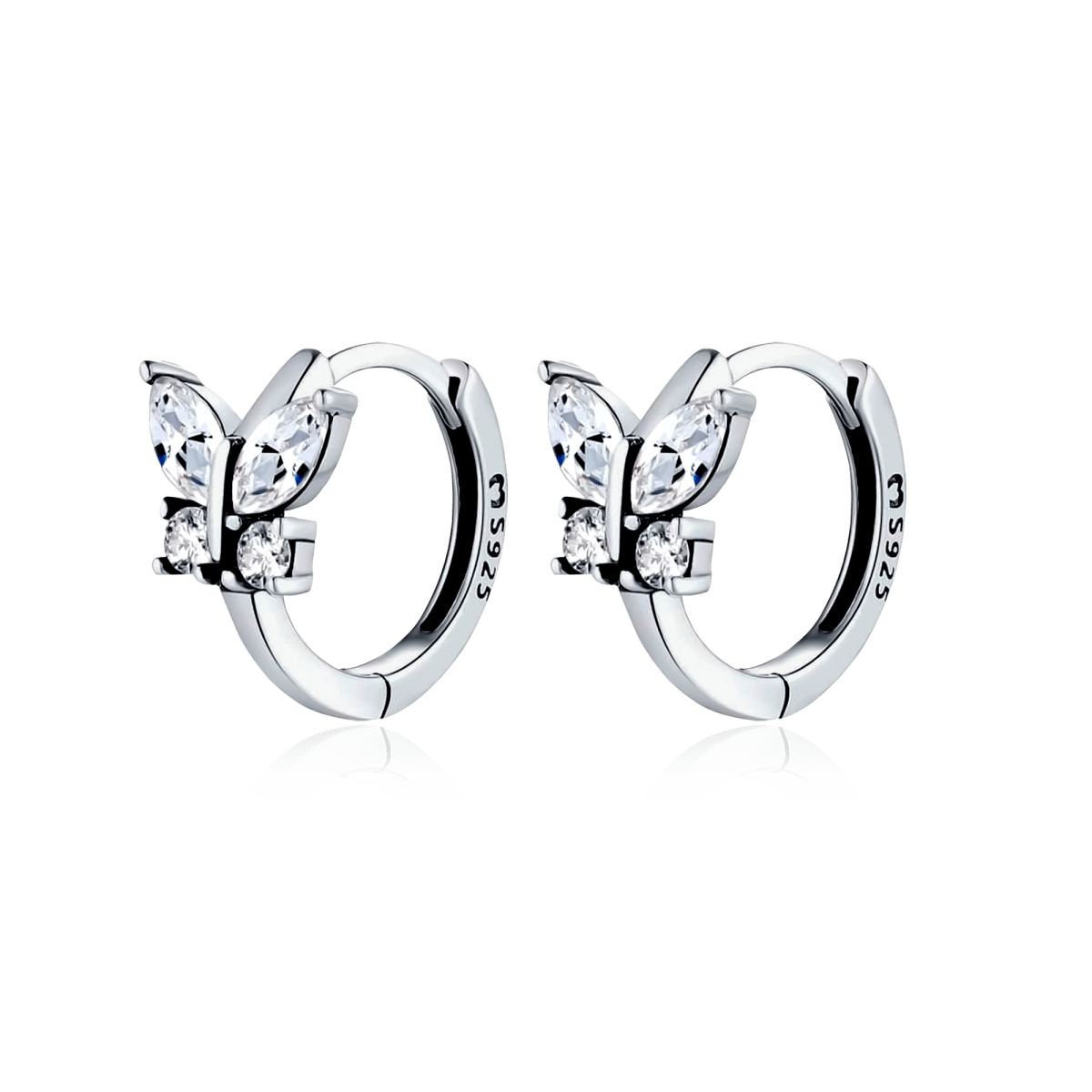 Pendientes Mariposa Cristal - LePetiteMarie