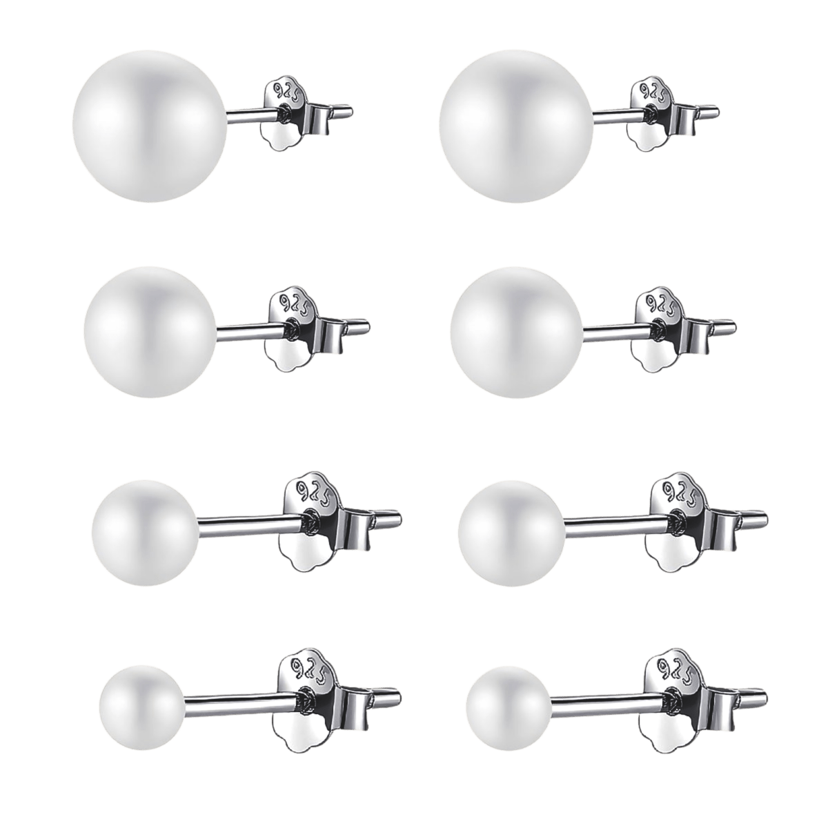 Pendientes Perla Coraza - LePetiteMarie