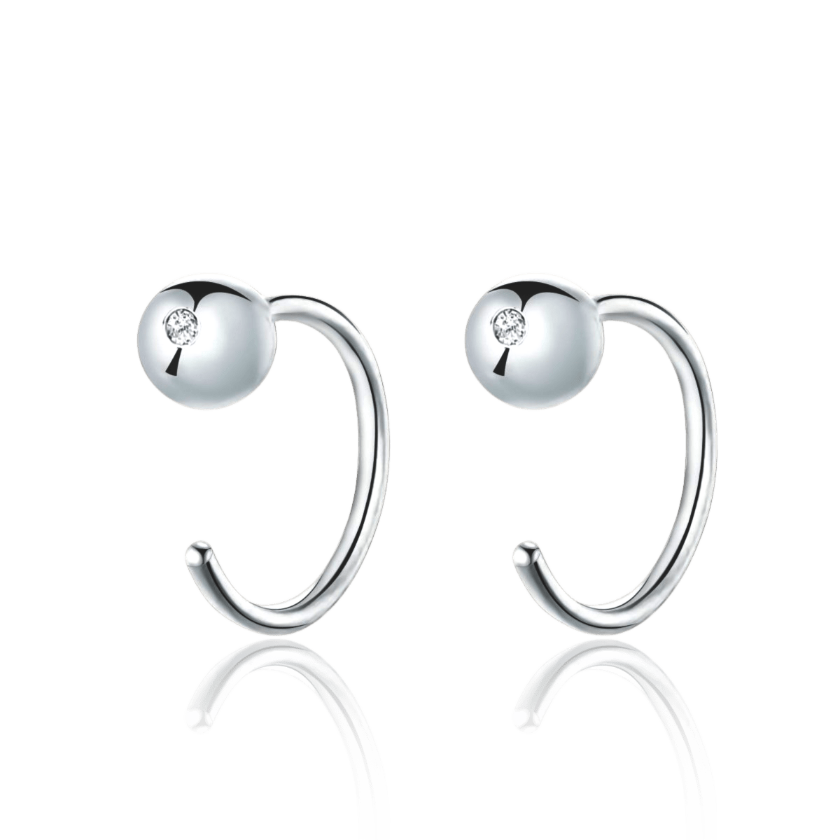 Pendientes Semiaro Bolita - LePetiteMarie