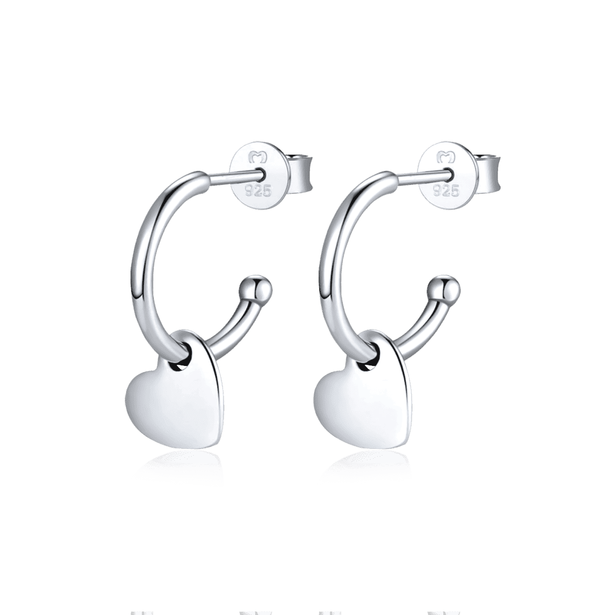 Pendientes Semiaro Corazones - LePetiteMarie