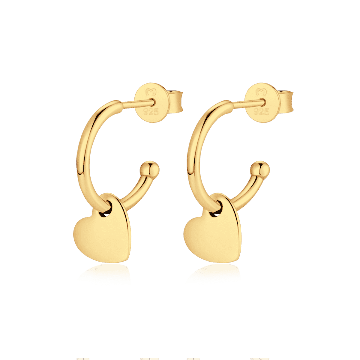 Pendientes Semiaro Corazones - LePetiteMarie