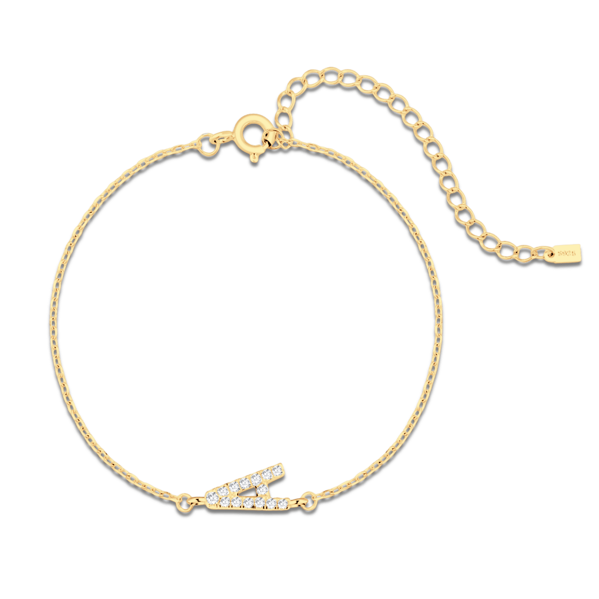 Pulsera Alpha Letters Brillo - LePetiteMarie