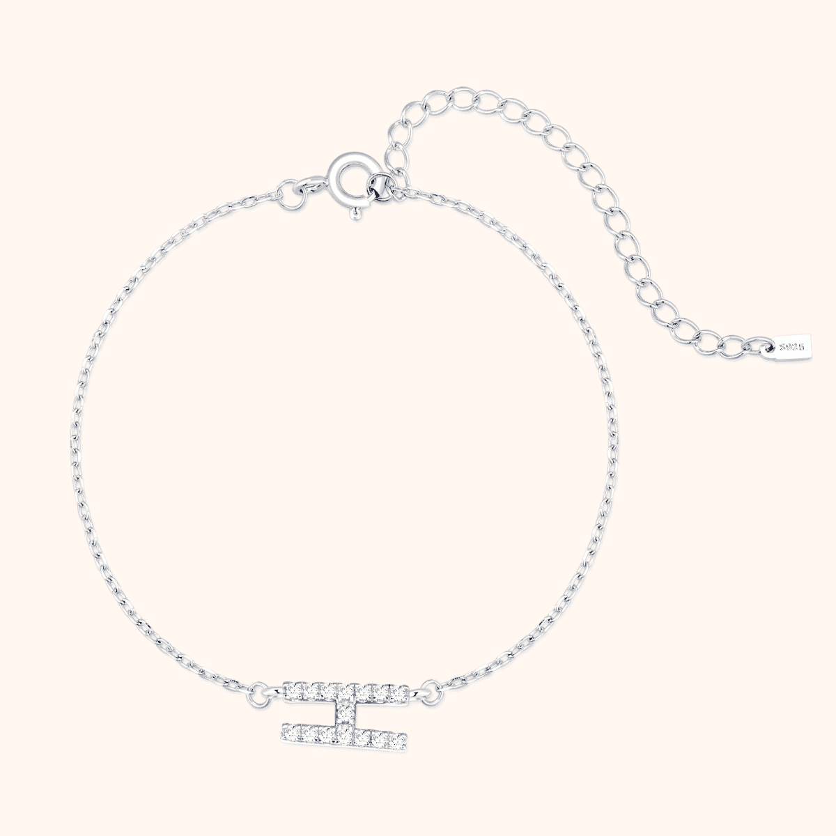 Pulsera Alpha Letters Brillo - LePetiteMarie