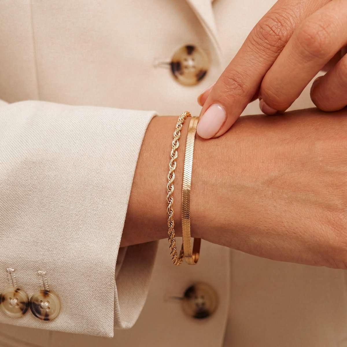 Pulsera Cadenas Mixtas - LePetiteMarie
