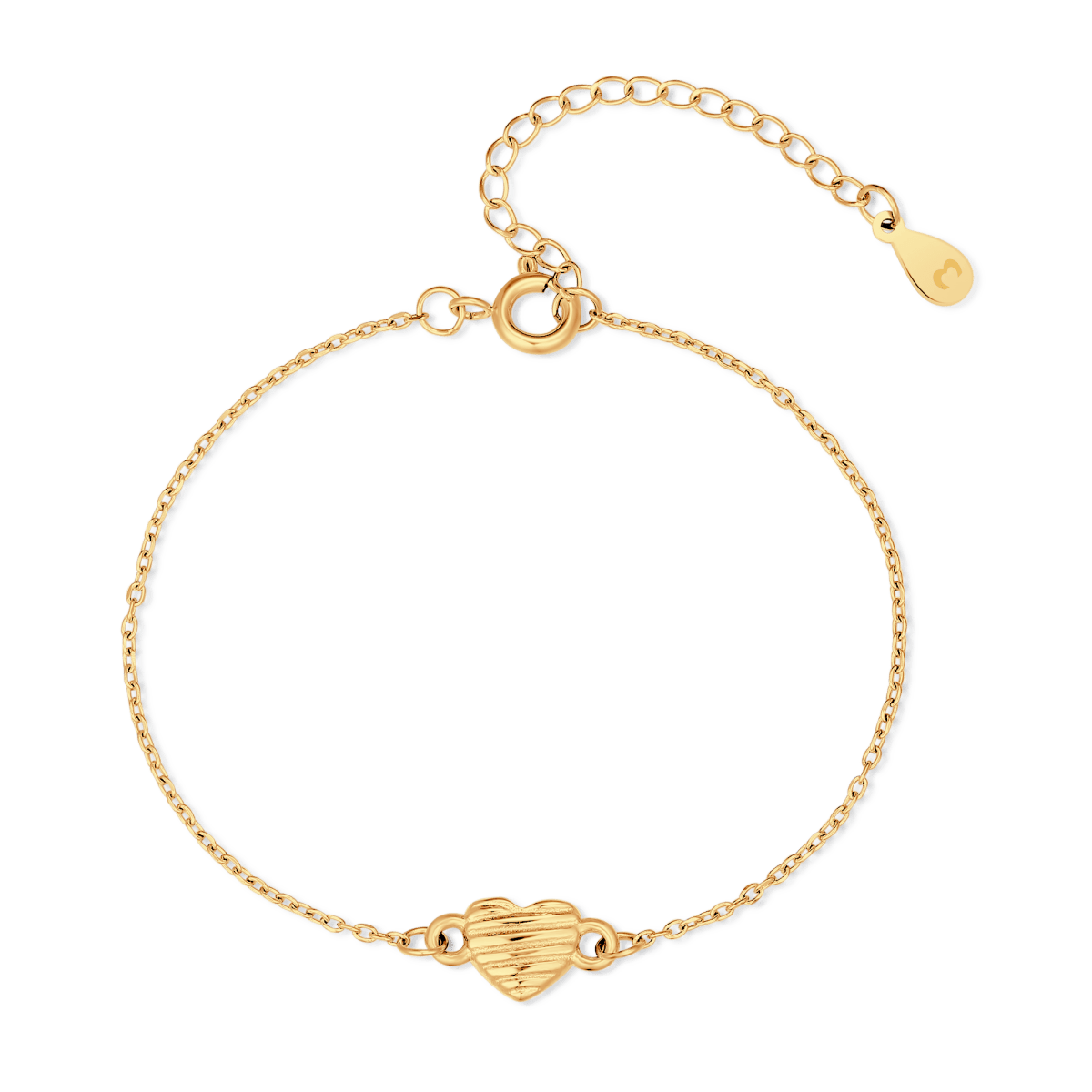 Pulsera Corazón Relieve - LePetiteMarie