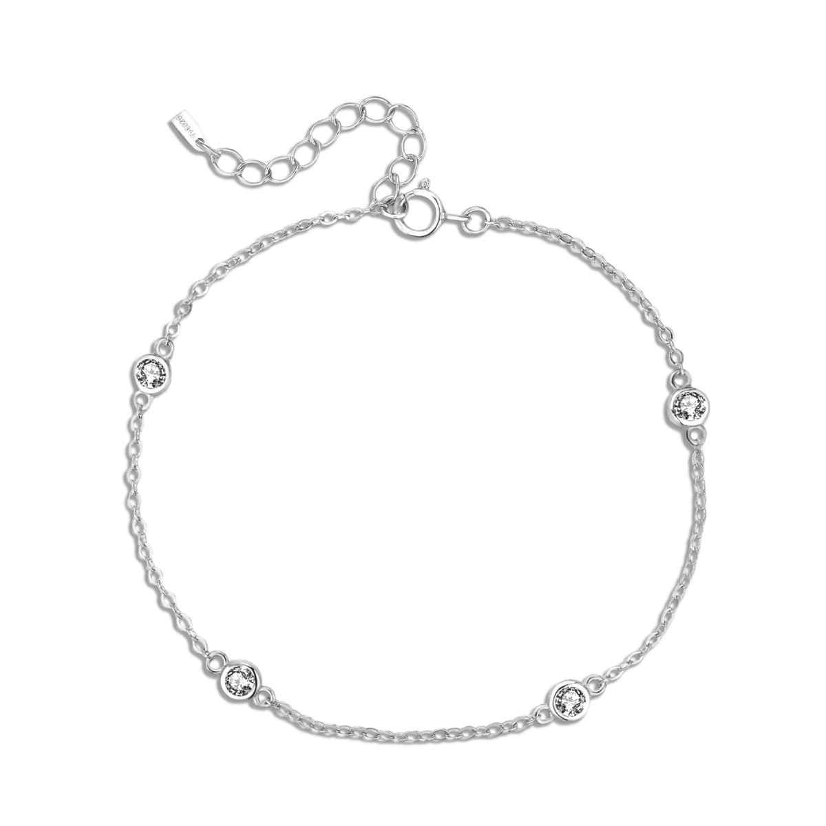 Pulsera Cuatro Brillantes - LePetiteMarie