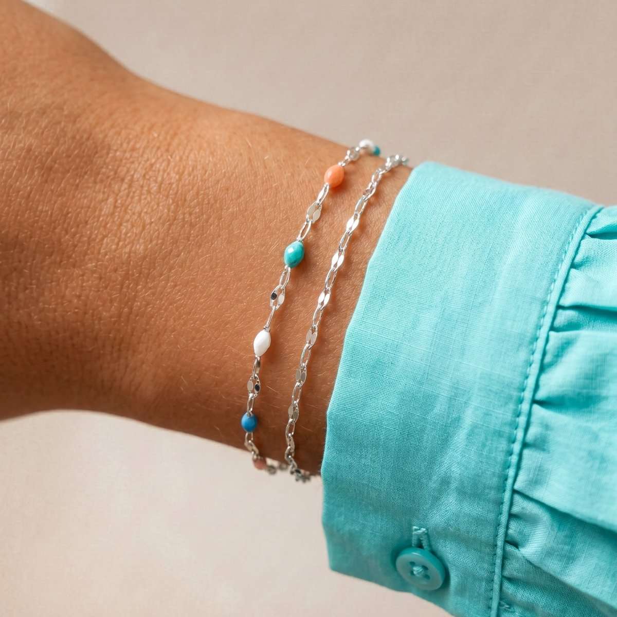 Pulsera Cuentas Coloridas - LePetiteMarie