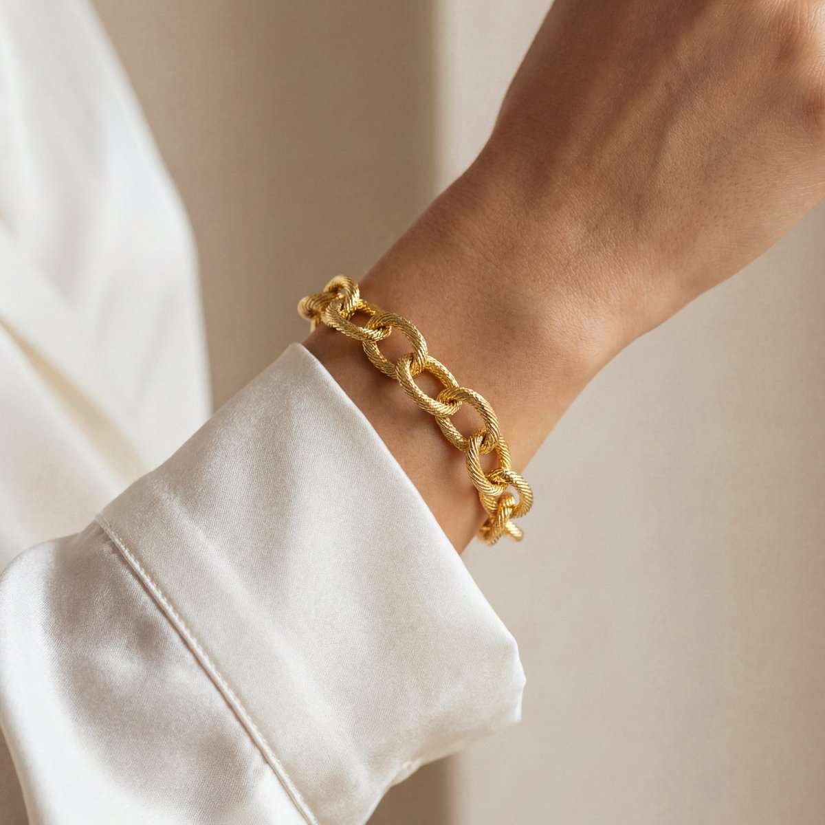 Pulsera Eslabón Trenza - LePetiteMarie