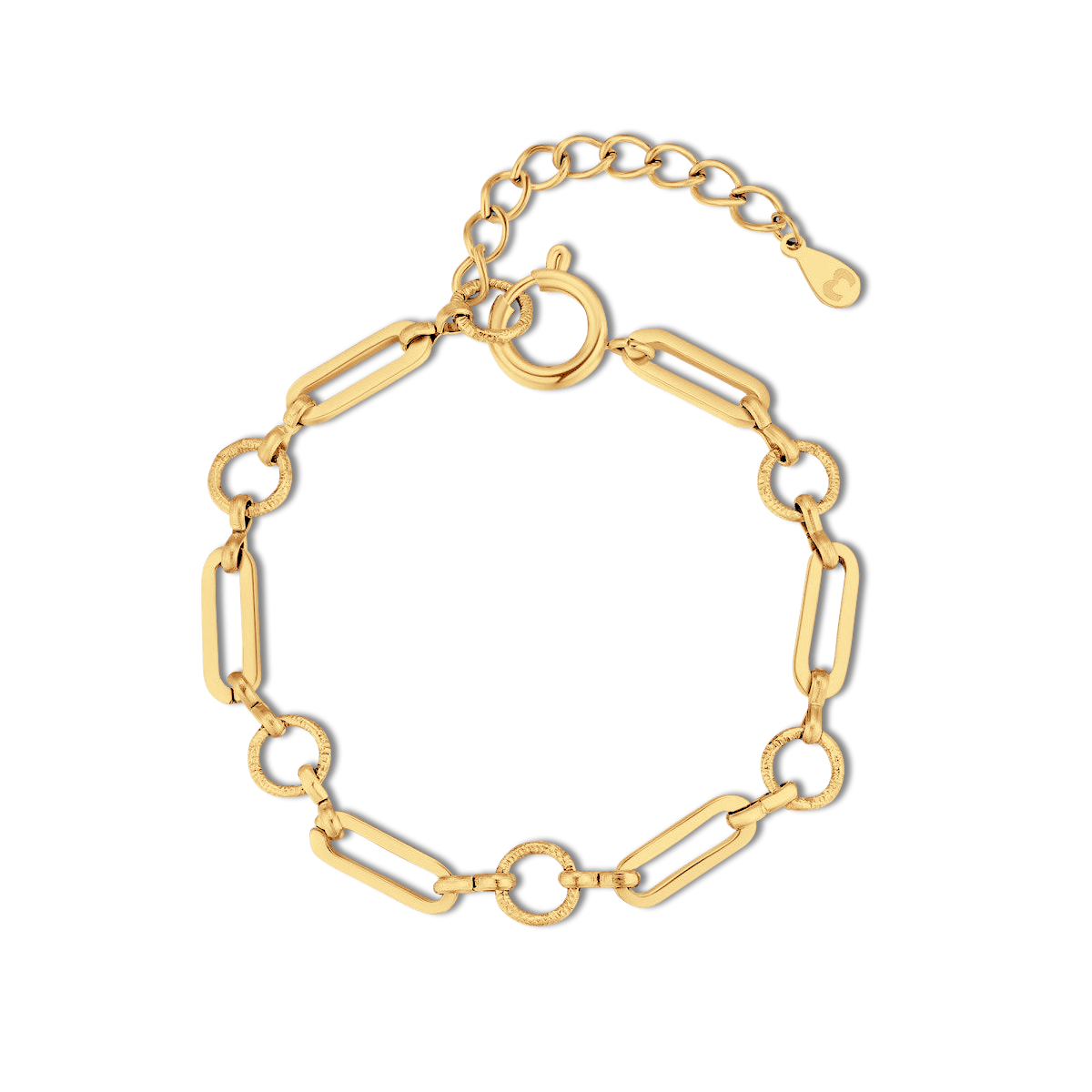 Pulsera Eslabón y Círculo - LePetiteMarie