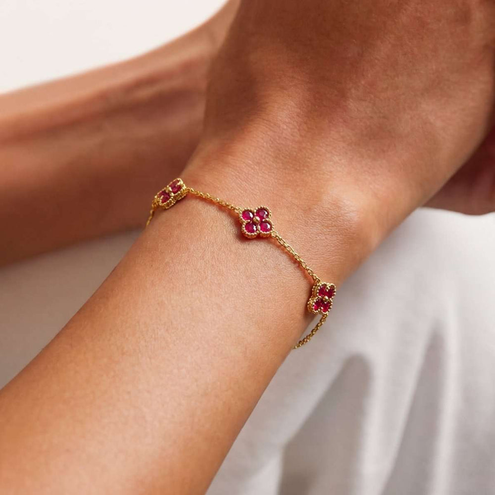 Pulsera Flores de Estación