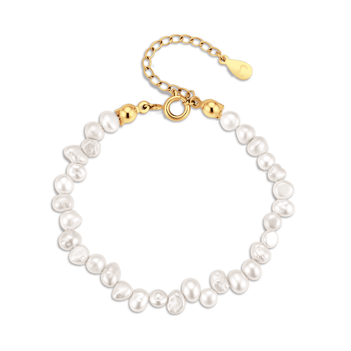 Pulsera Perlas Moldeadas - LePetiteMarie
