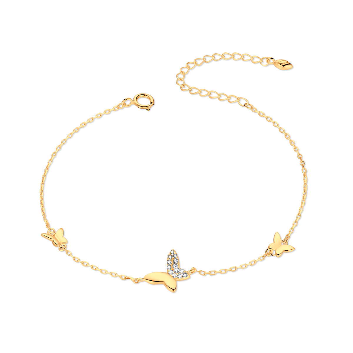 Pulsera Trío Mariposas - LePetiteMarie