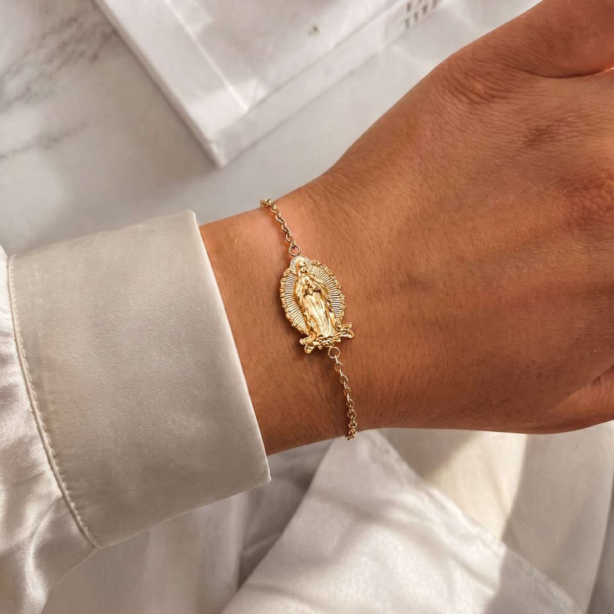 Pulsera Virgen Guadalupe - LePetiteMarie