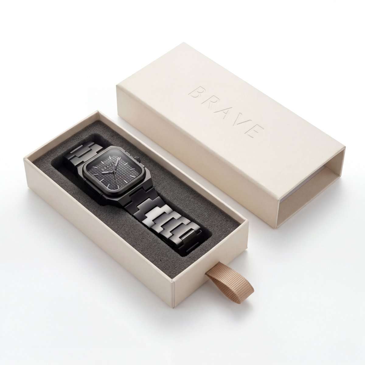 Reloj BRAVE ~ Brando Silver - Black - LePetiteMarie