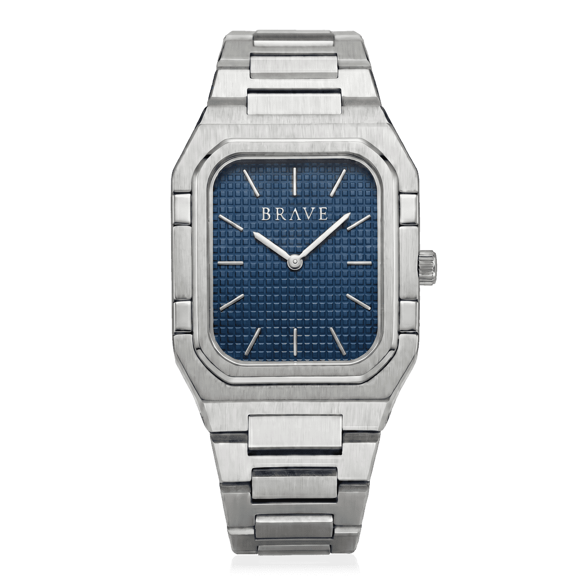 Reloj BRAVE ~ Brando Silver - Navy - LePetiteMarie