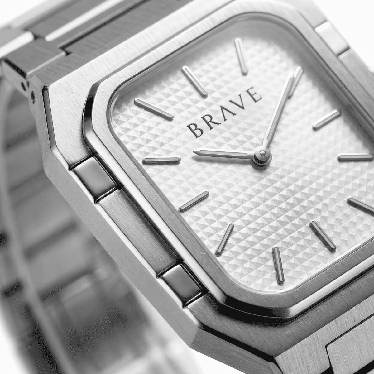 Reloj BRAVE ~ Brando Silver - White - LePetiteMarie