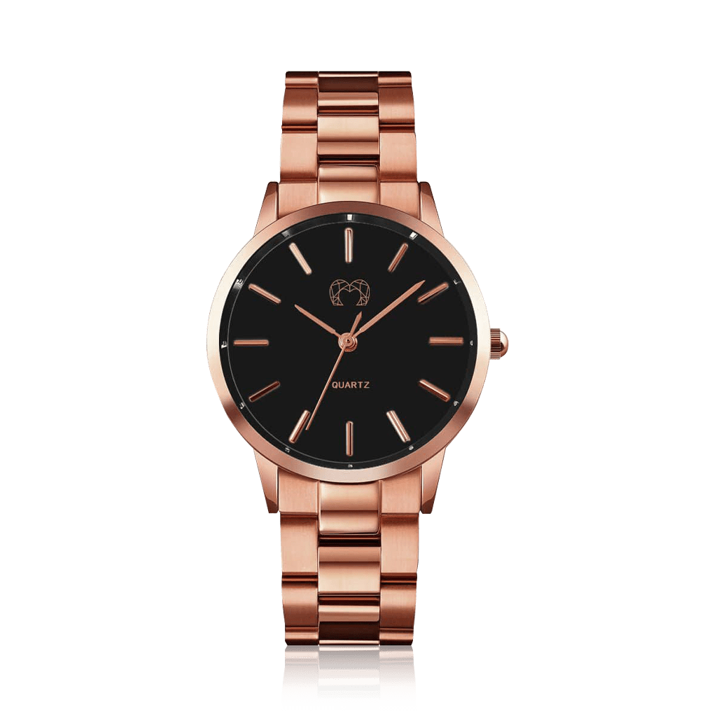 Reloj California ~ RoseBlack - LePetiteMarie