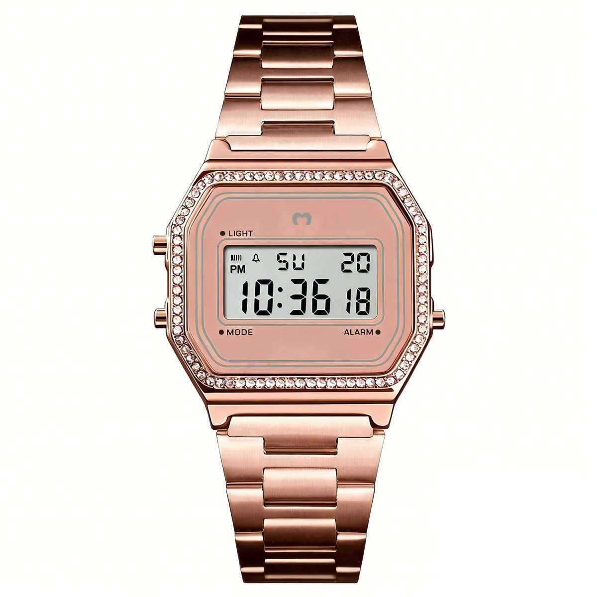 Reloj Digital Vintage Brillo ~ Rose Gold - LePetiteMarie