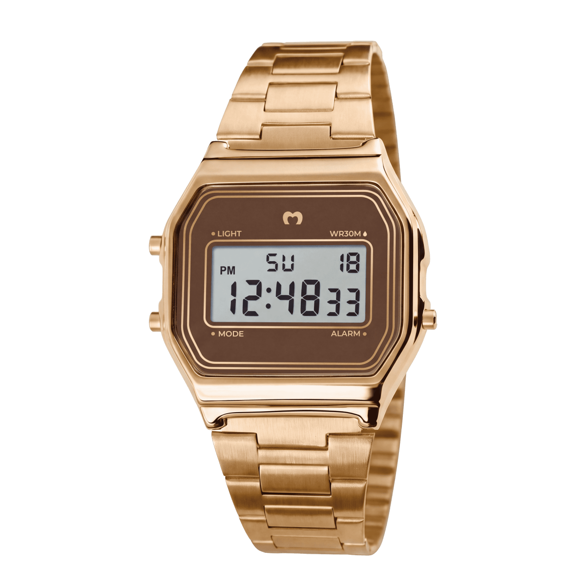 Reloj Digital Vintage ~ Gold-Moka - LePetiteMarie