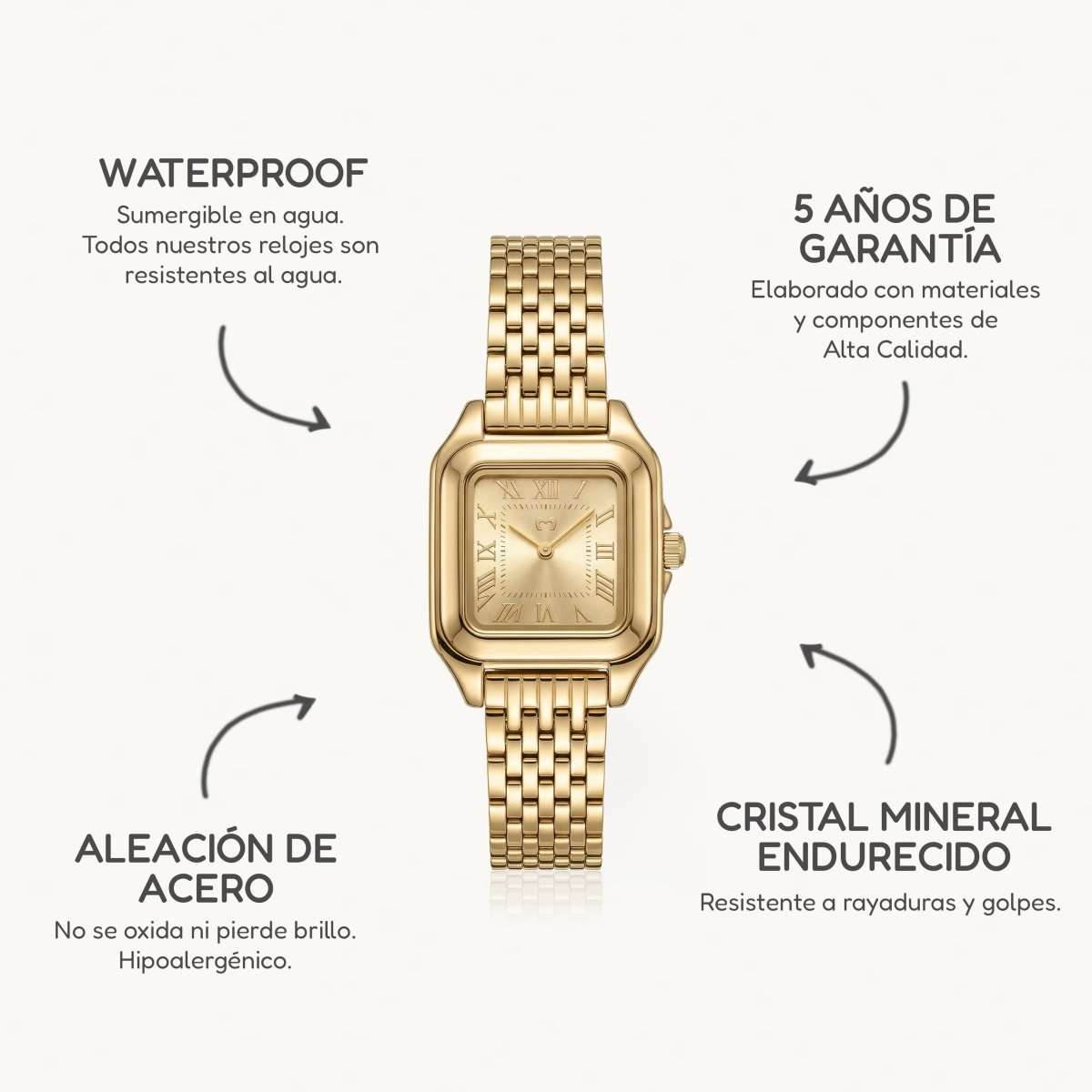 Reloj ~ Europa GoldPassion - LePetiteMarie