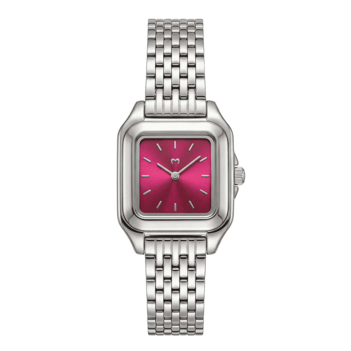 Reloj ~ Hampton Silver - Garnet - LePetiteMarie
