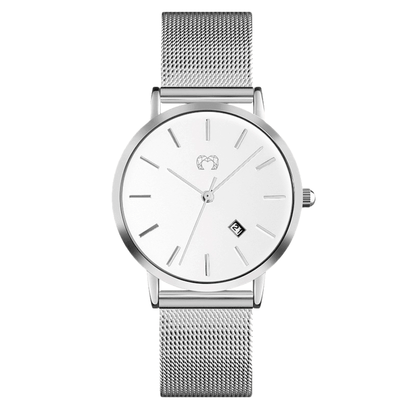 Reloj Petite Marie ~ SilverWhite - LePetiteMarie