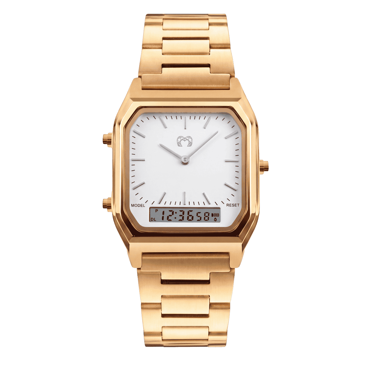 Reloj Vintage Retro ~ GoldWhite - LePetiteMarie