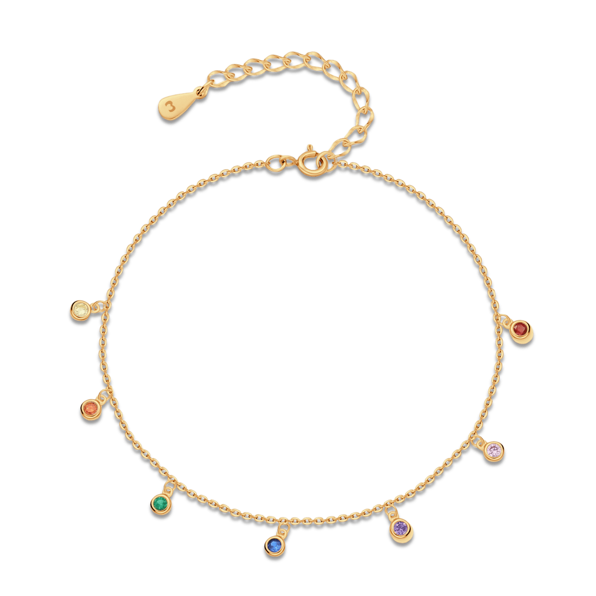 Tobillera Brillantitos - LePetiteMarie