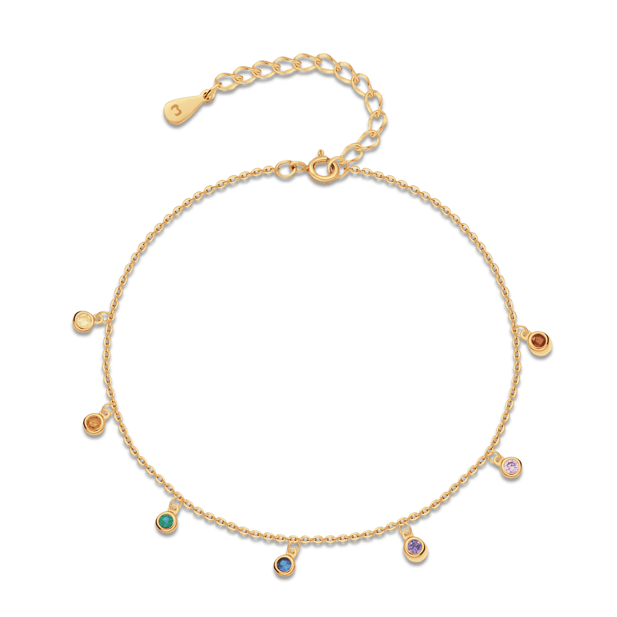 Tobillera Brillantitos - LePetiteMarie