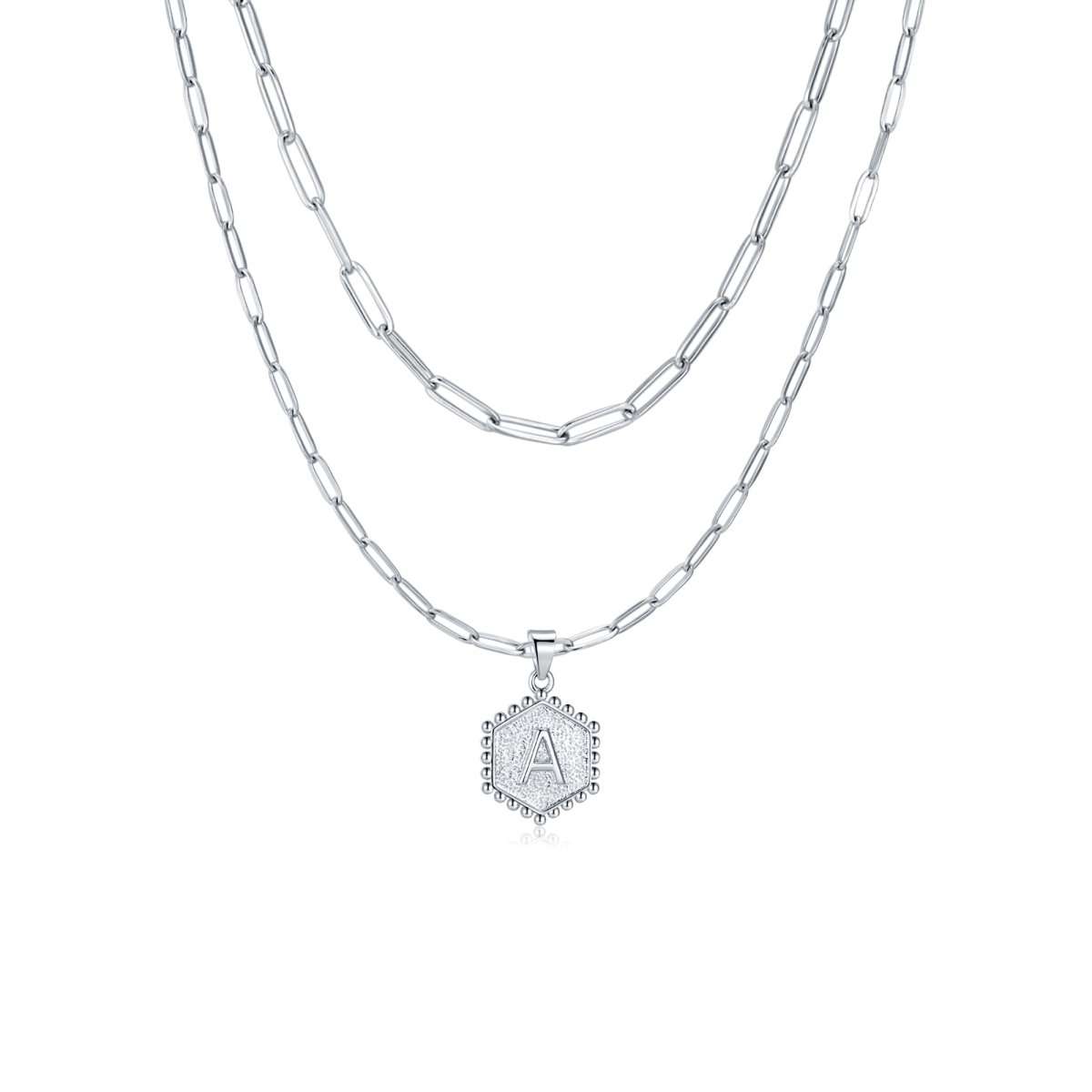 Collar Inicial Cadenas - LePetiteMarie