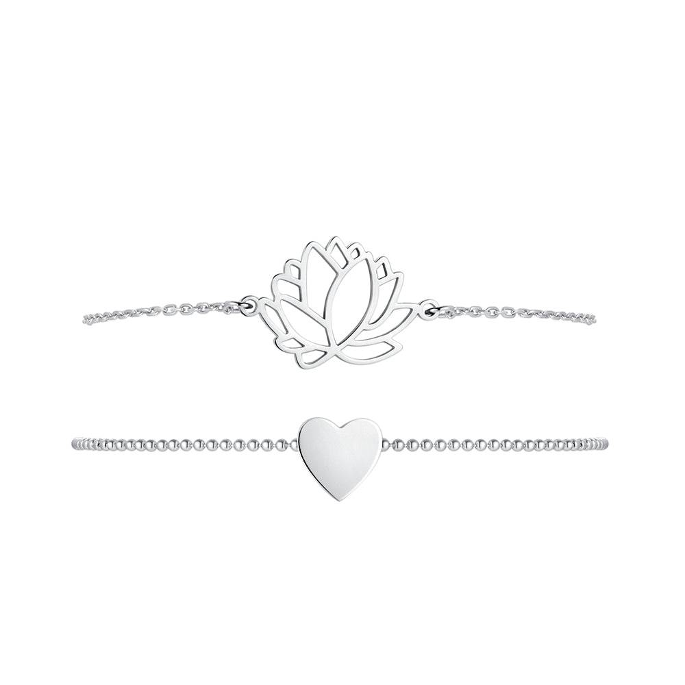 Pulsera "Loto-Corazón" - LePetiteMarie