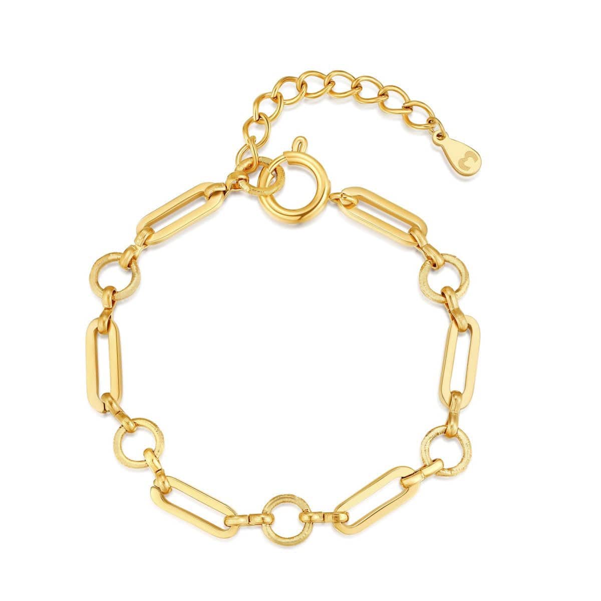 Pulsera "Eslabón y Círculo" - LePetiteMarie