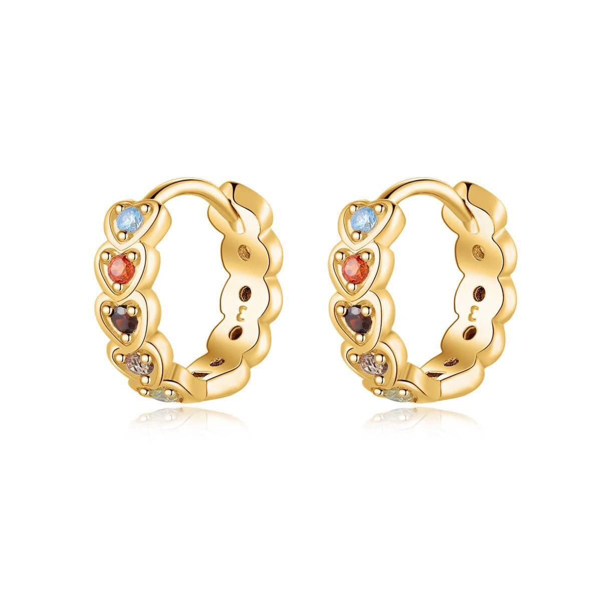 Pendientes "Corazones Exóticos" - LePetiteMarie