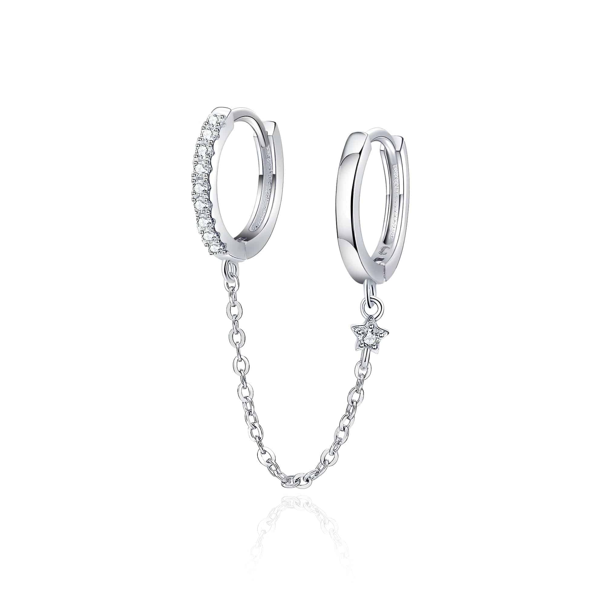 Pendiente "Hoop Chain" - LePetiteMarie