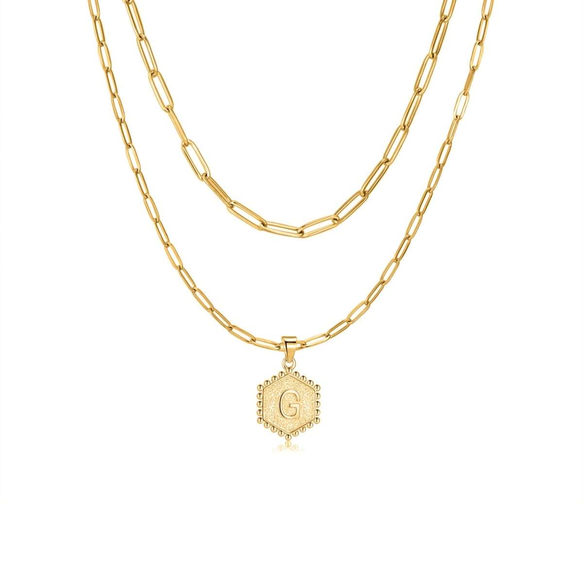 Collar Inicial Cadenas - LePetiteMarie