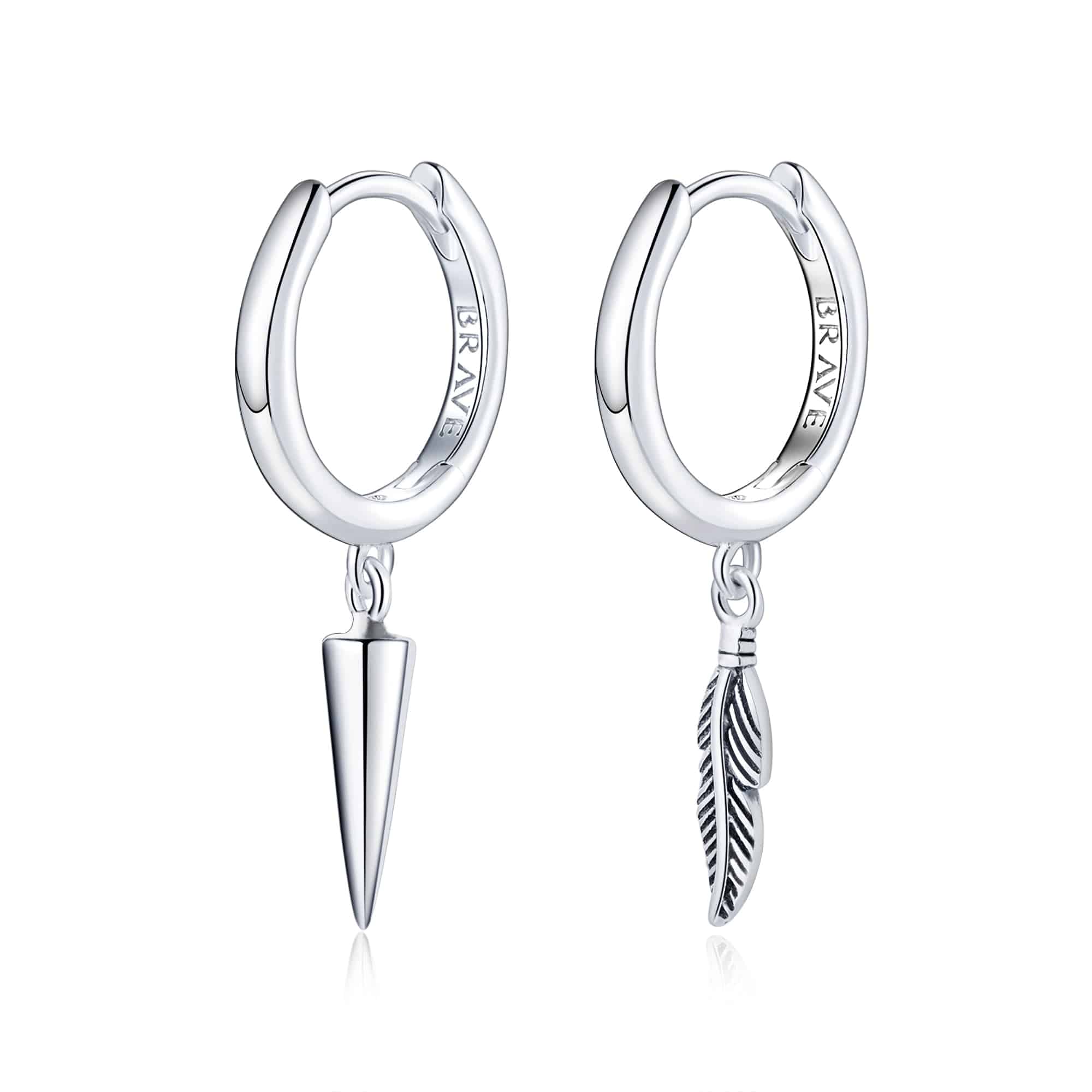 Pendientes Hombre BRAVE "Erratic" - LePetiteMarie