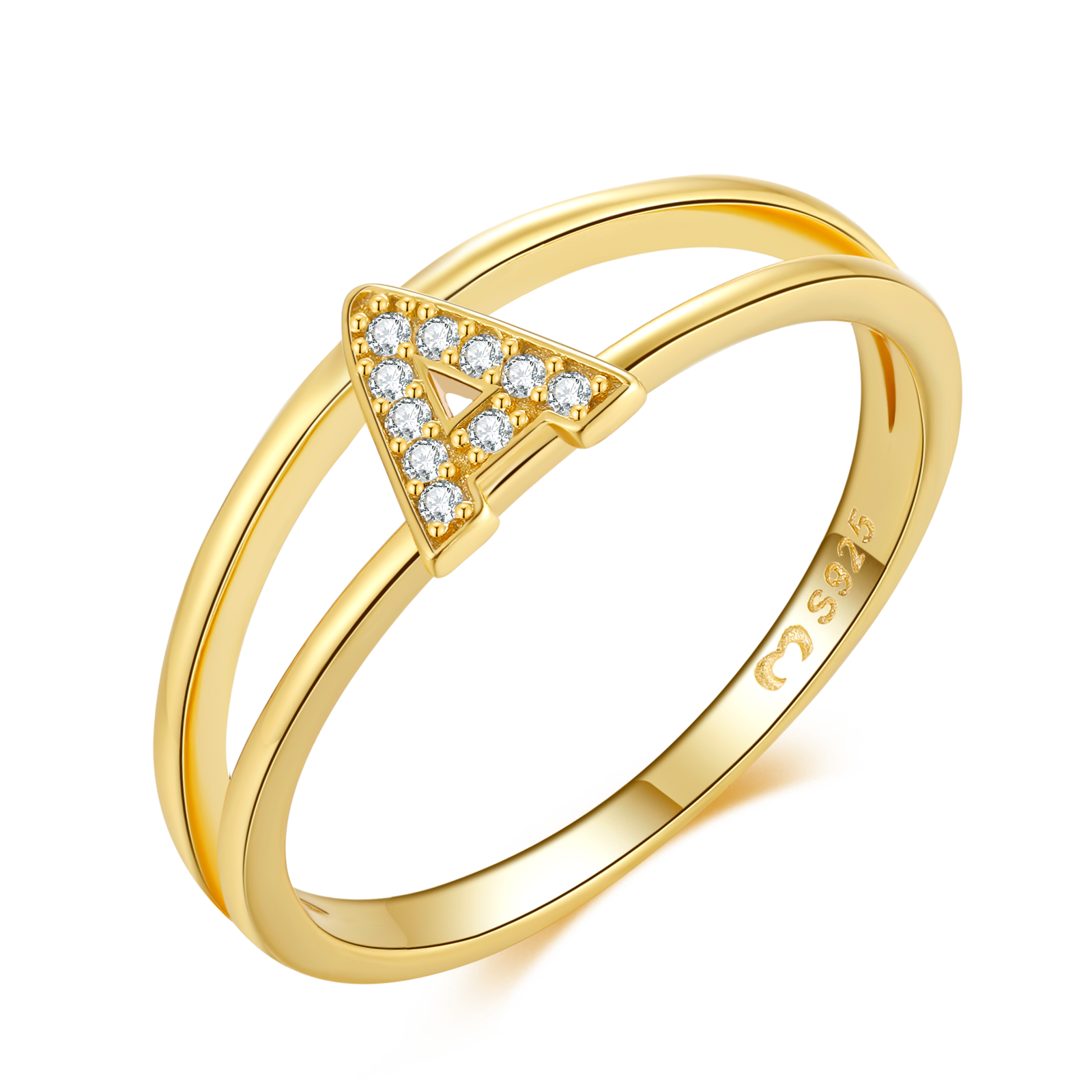 Anillo "Iniciales Doradas" - LePetiteMarie