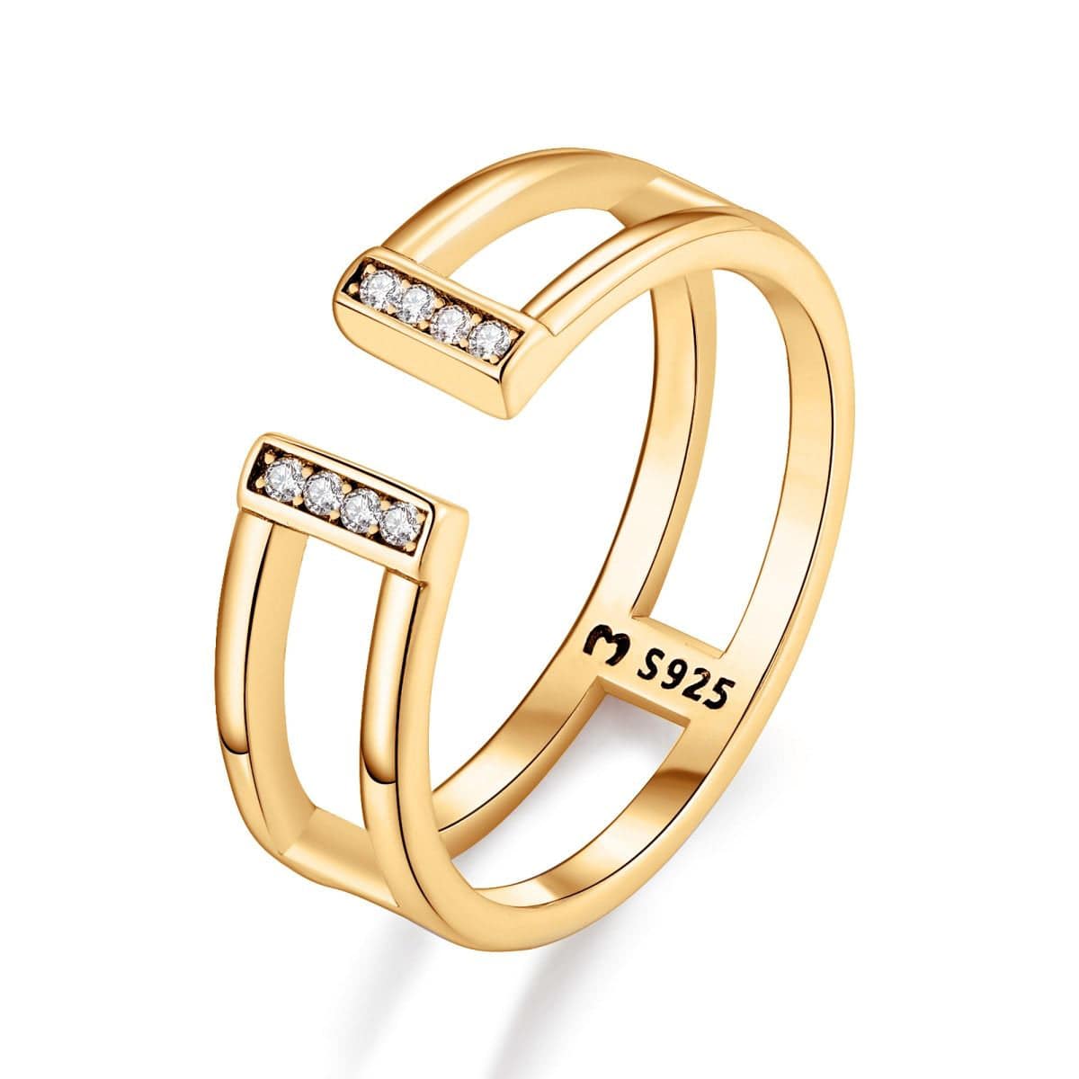 Anillo "Puntas Brillantes" - LePetiteMarie